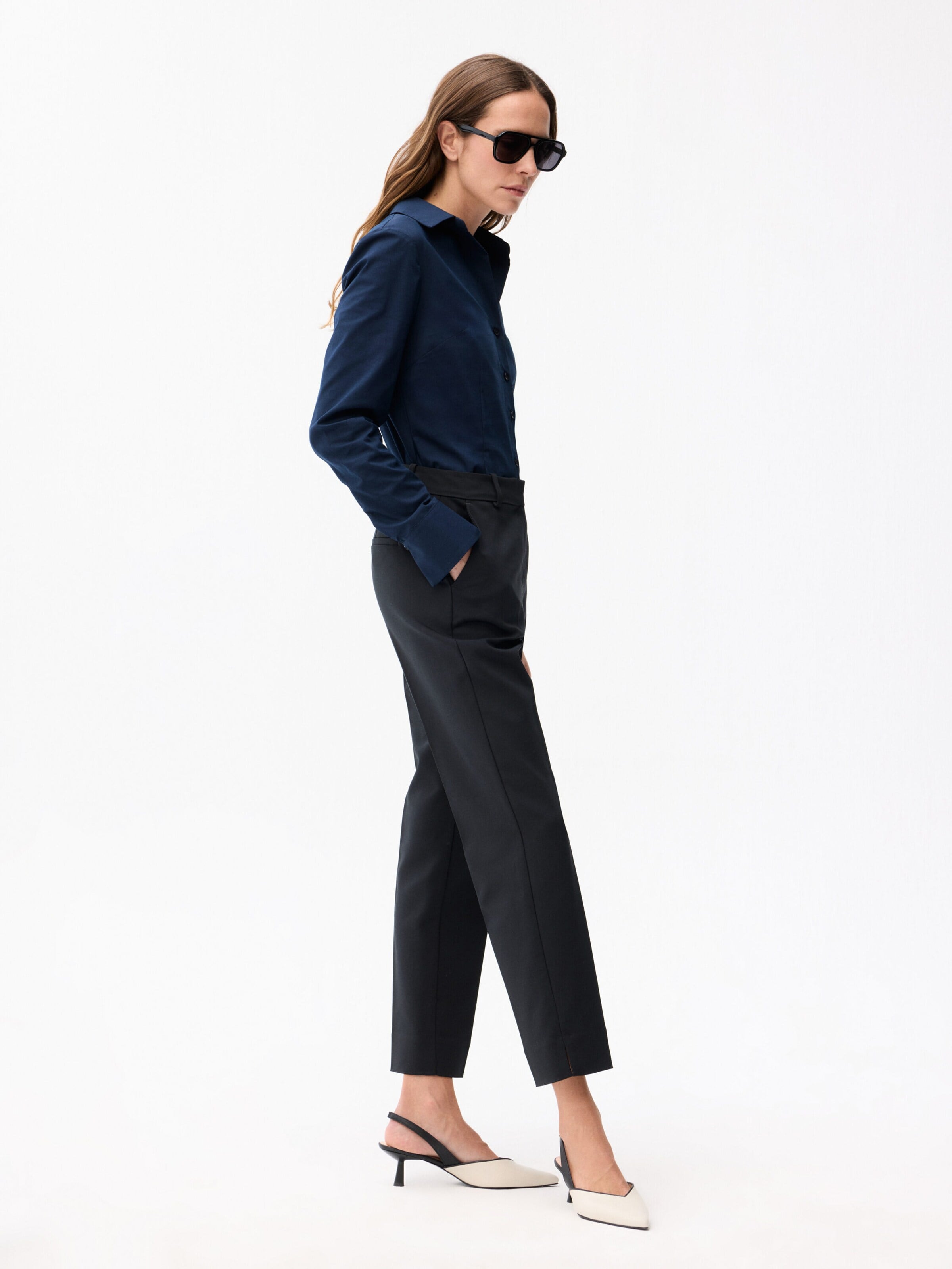 adl Slimfit Hose‌‌‌‌‌ in Schwarz