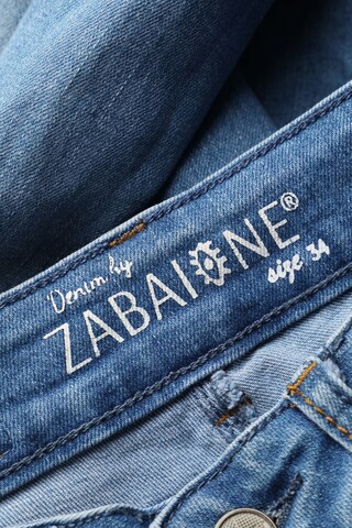 ZABAIONE Skinny-Jeans 25-26 in Blau