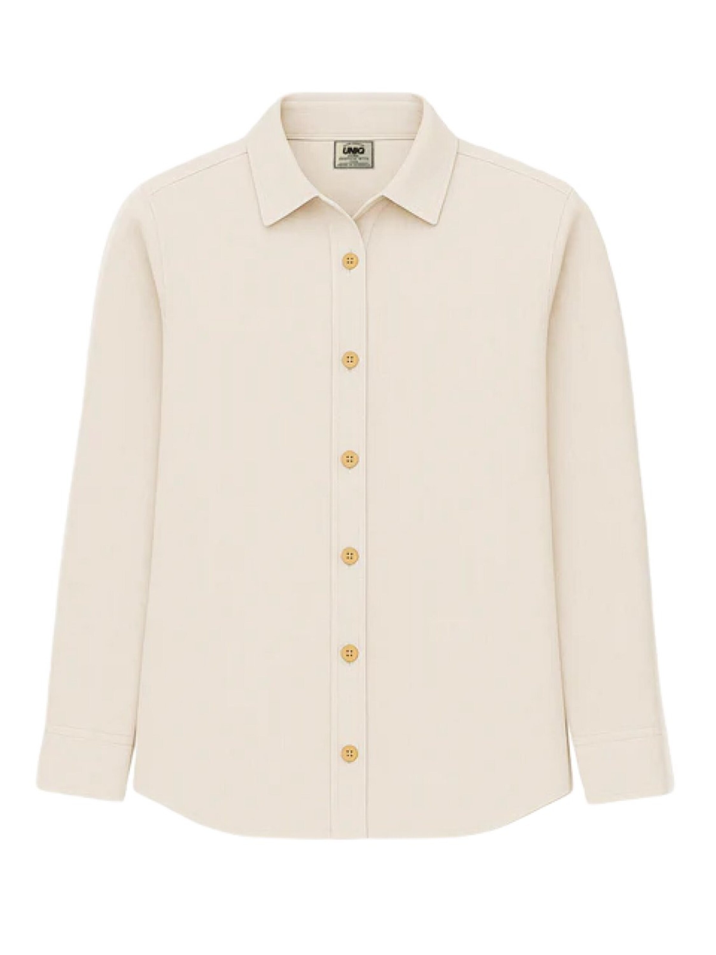 UNIQVIBE Regular fit Blouse in Beige