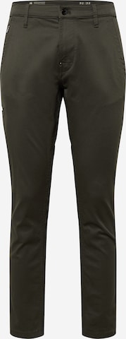 G-Star RAW Skinny Chino Pants in Green: front