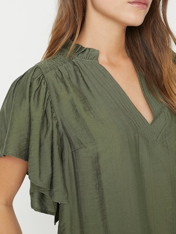 co'couture Blouse 'Hera' in Groen