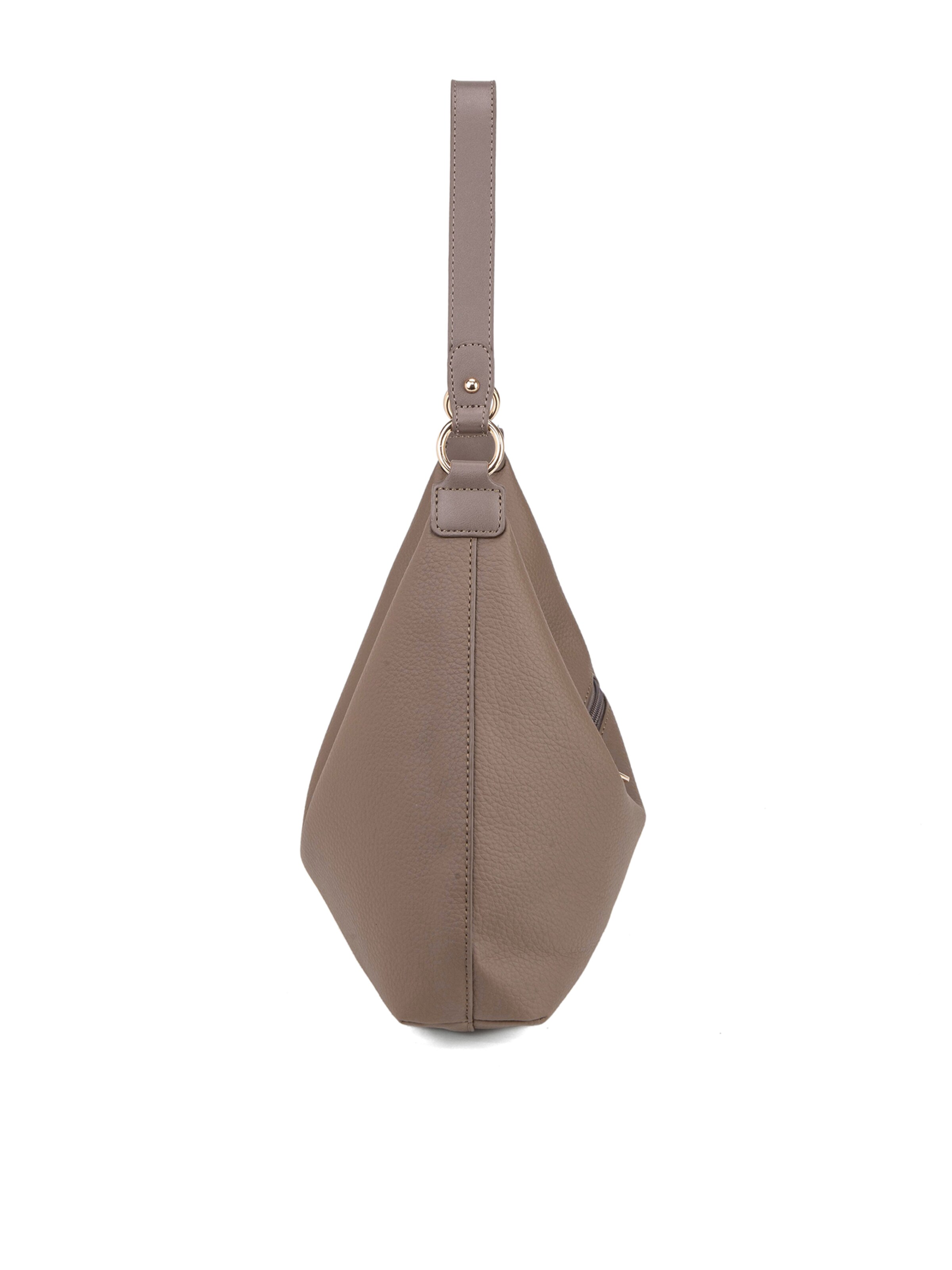 Borsa a spalla 'Borsa a Spalla Donna Pelle Vegana PU - Astrea Elite' di David Jones in grigio