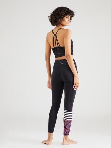 Hey Honey Skinny Sports trousers 'Millefleurs' in Black