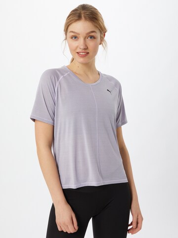 PUMA Funkčné tričko - fialová: predná strana