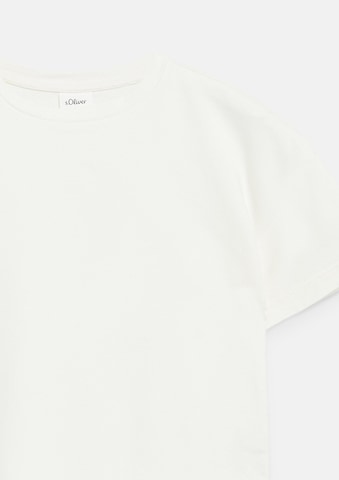 s.Oliver T-Shirt in Weiß