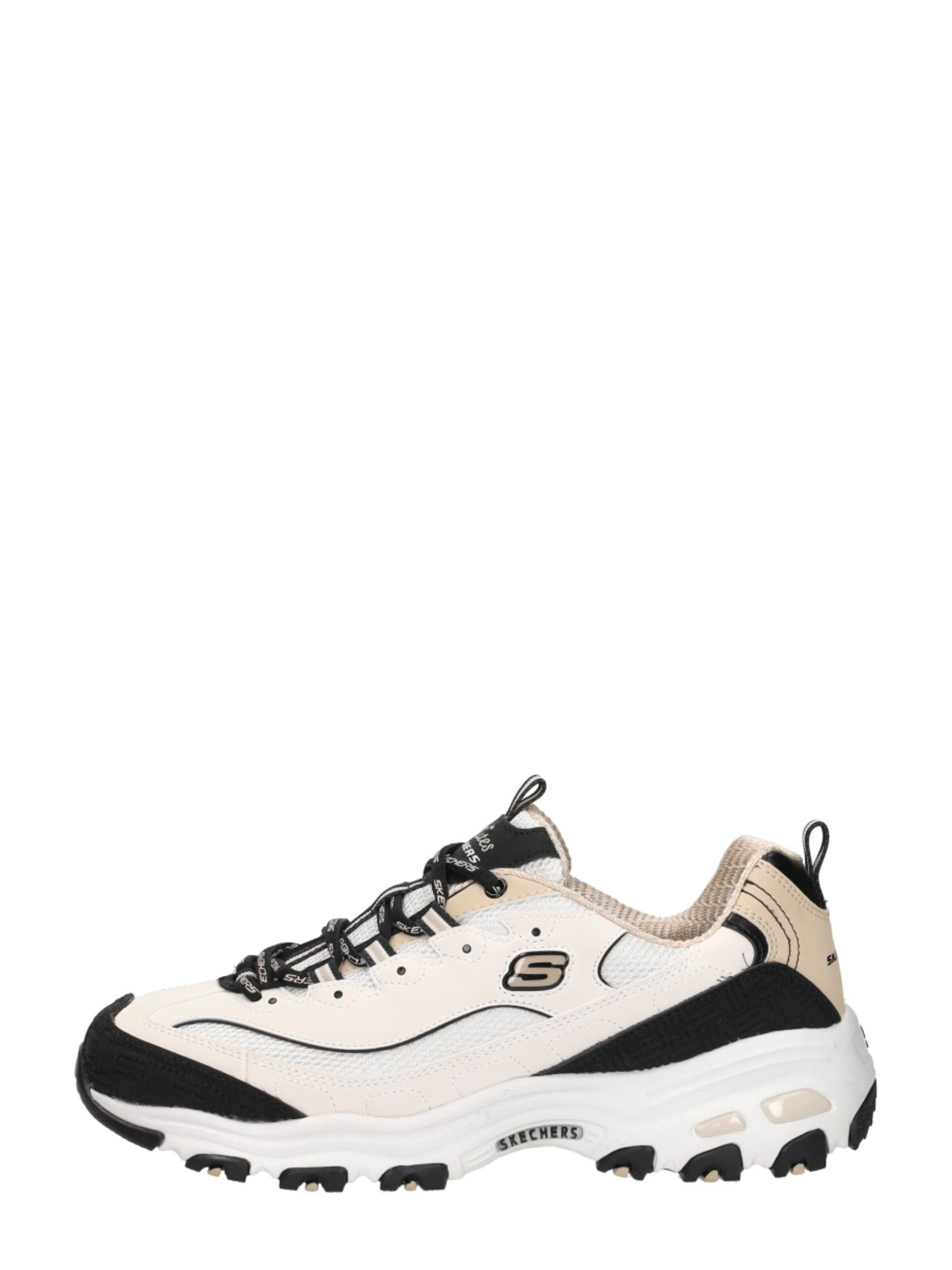 Baskets basses 'D'Lites - Retro Rewind' SKECHERS en noir : devant