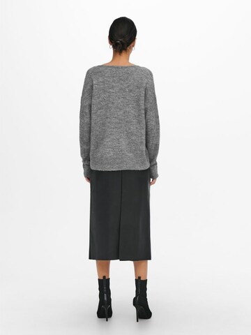 JDY Sweater 'Elanora' in Grey