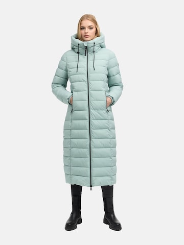 Cappotto invernale 'Vanillawolke 14' di NAVAHOO in verde: frontale
