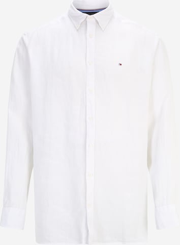 TOMMY HILFIGER - Ajuste regular Camisa en blanco: frente