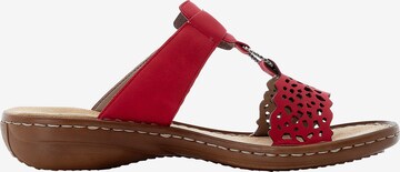 Rieker Pantolette in Rot