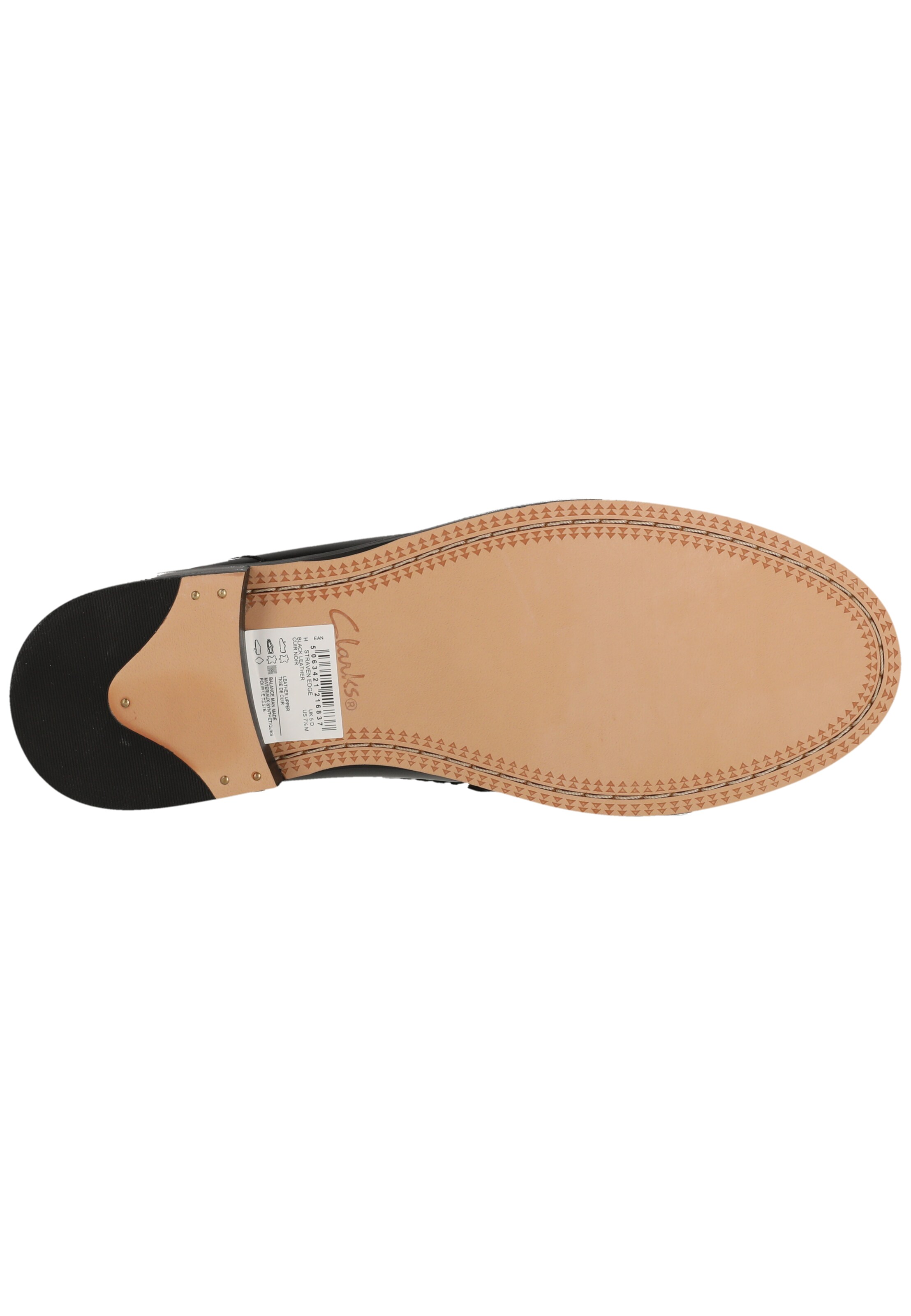 CLARKS Classic Flats 'Straven' in Black