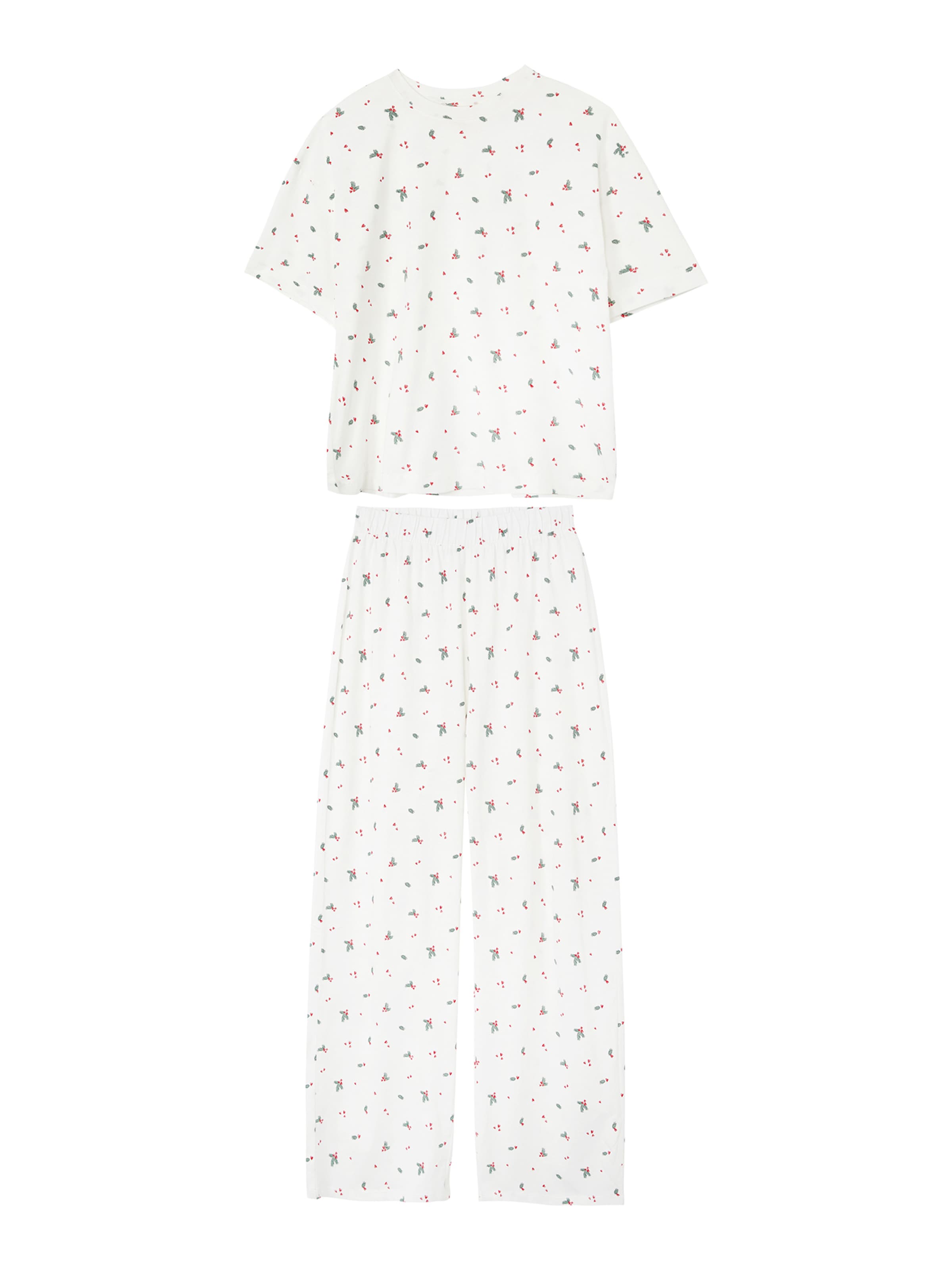 ETAM Pyjama in Beige: Vorderseite