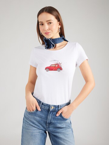 MORE & MORE - Camiseta en blanco: frente