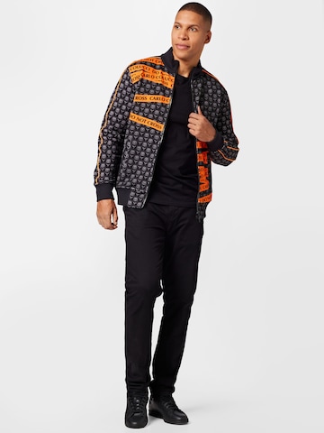 Carlo Colucci Sweatjacke in Schwarz