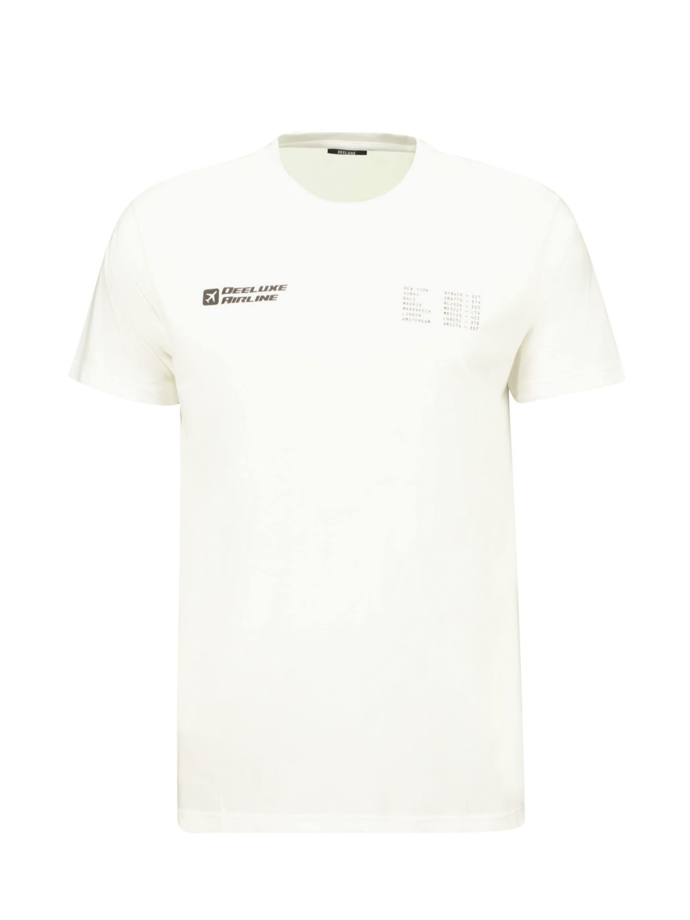 T-Shirt Deeluxe en blanc : devant