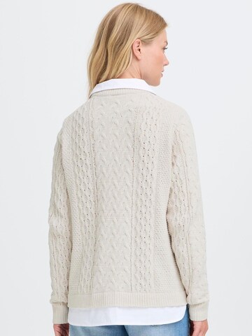 Oxmo - Pullover ' OXFSANVI PU 1 ' em bege