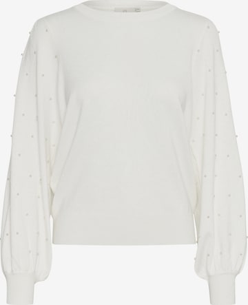 Kaffe Pullover 'Karen' i hvid: forside