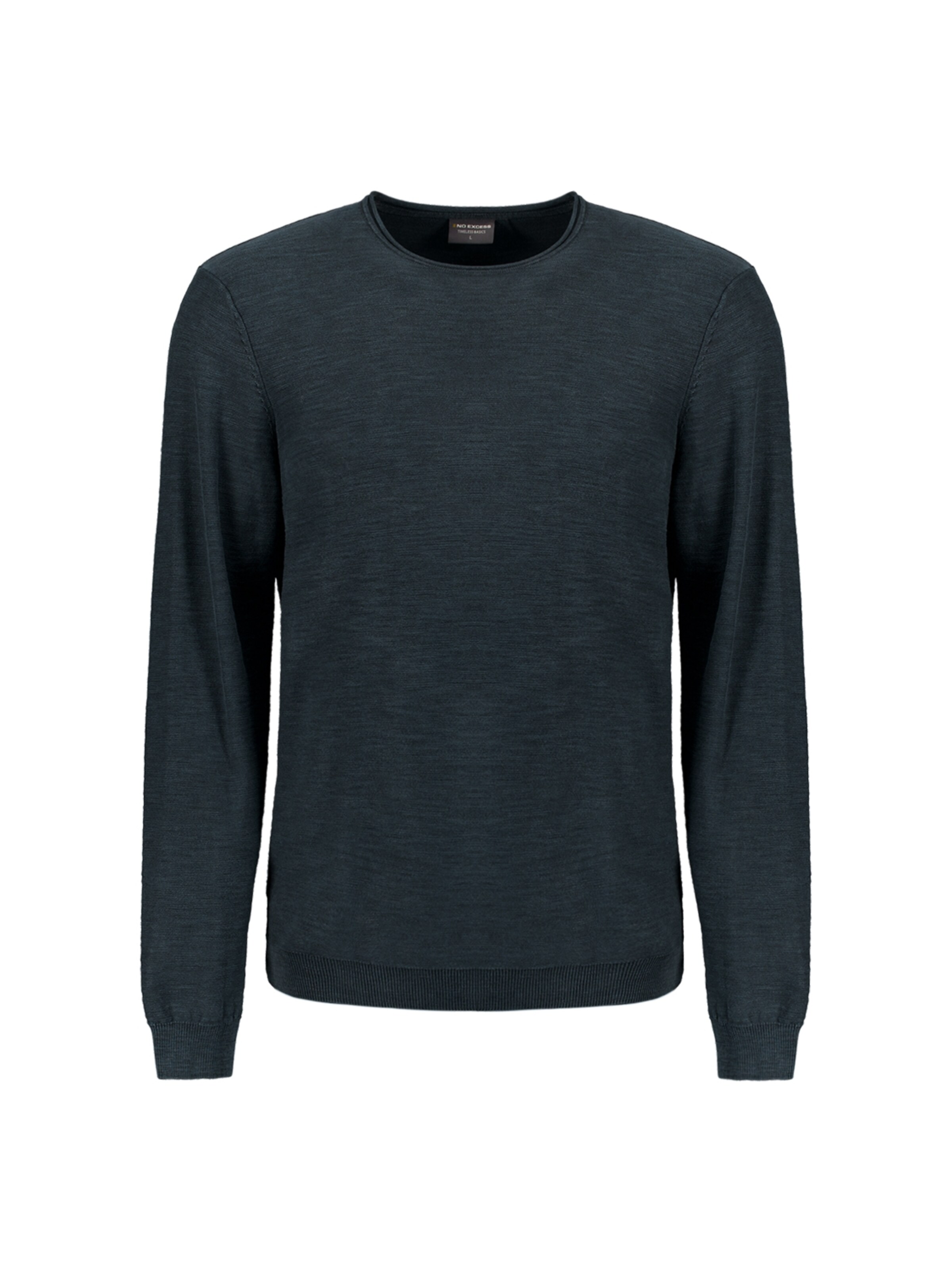 No Excess Pullover in Blau: Vorderseite