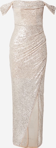 LipsyVečernja haljina - zlatna boja: prednji dio