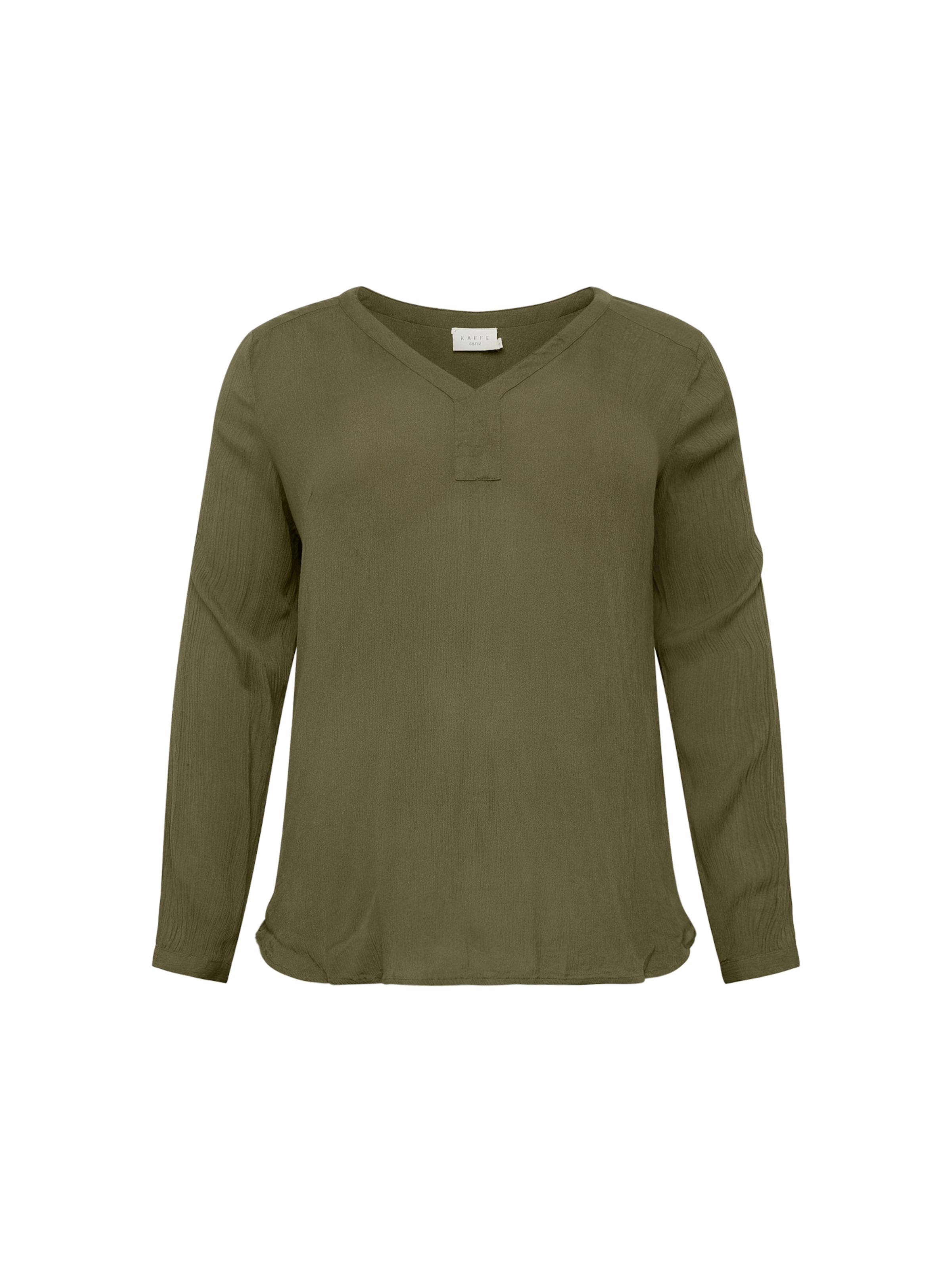KAFFE CURVE - Blusa 'Ami' em verde: frente