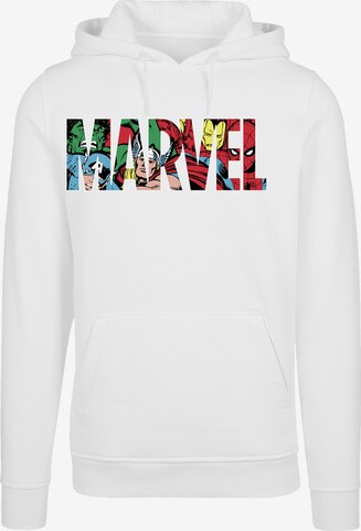 F4NT4STIC Sweatshirt 'Marvel Avengers' in Weiß: predná strana