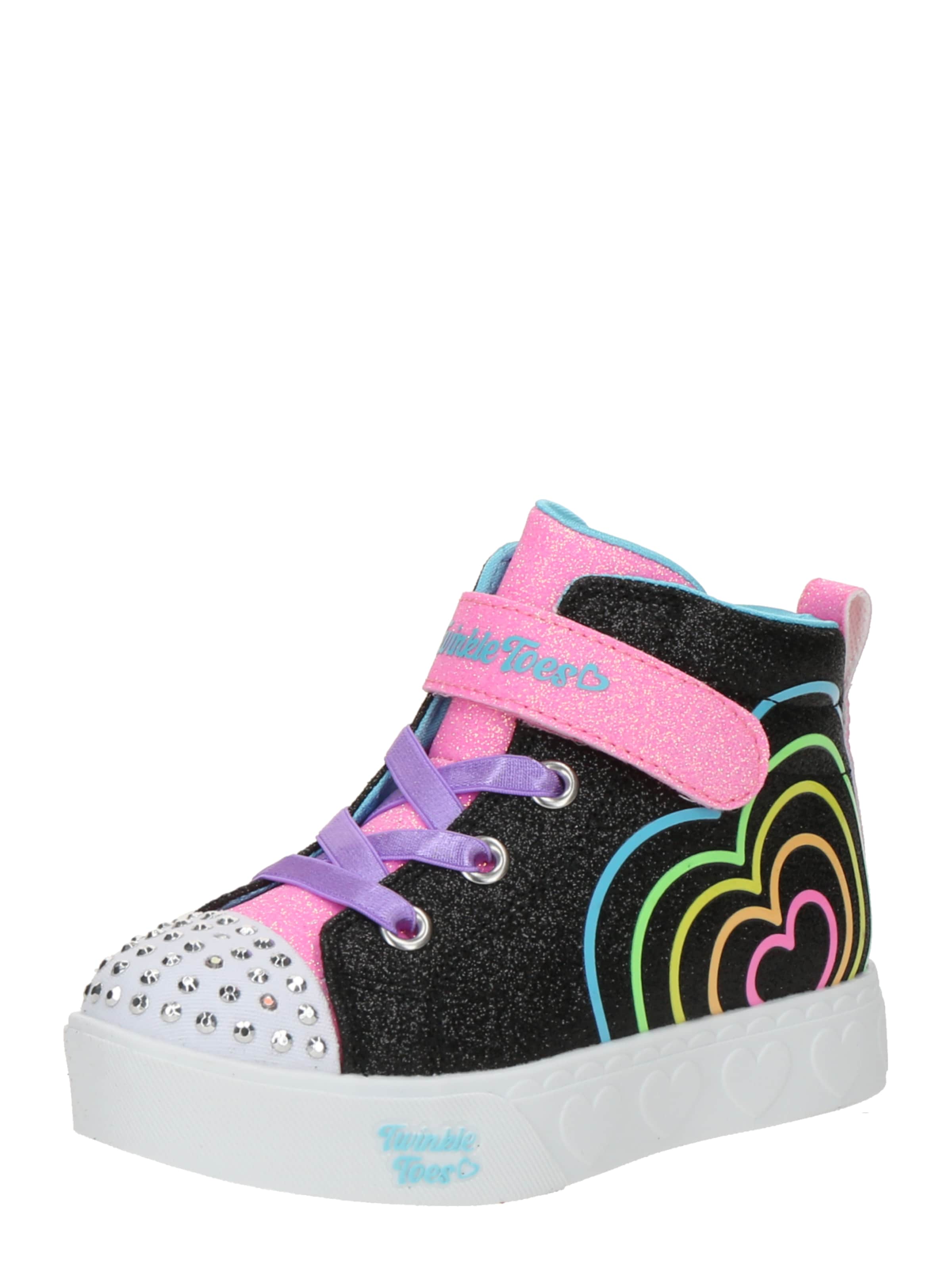 juoda SKECHERS Sportbačiai 'HEART STEPS': priekis