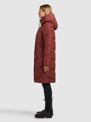 Manteau d’hiver 'Jange' khujo en rouge