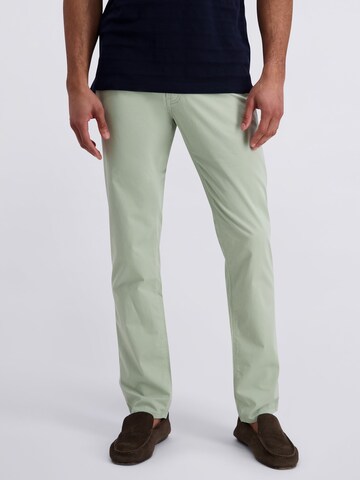 PIERRE CARDIN Tapered Chino 'Lyon' in Groen: voorkant