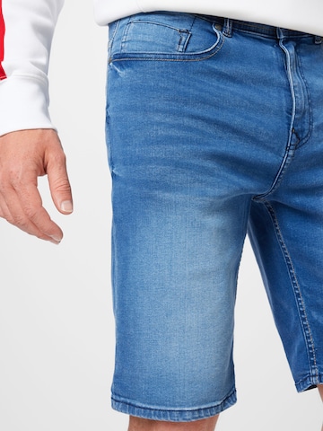 Hailys Men Regular Jeans 'Matt' in Blauw