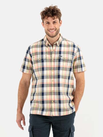 CAMEL ACTIVE Regular fit Button Up Shirt in Mixed colors: front