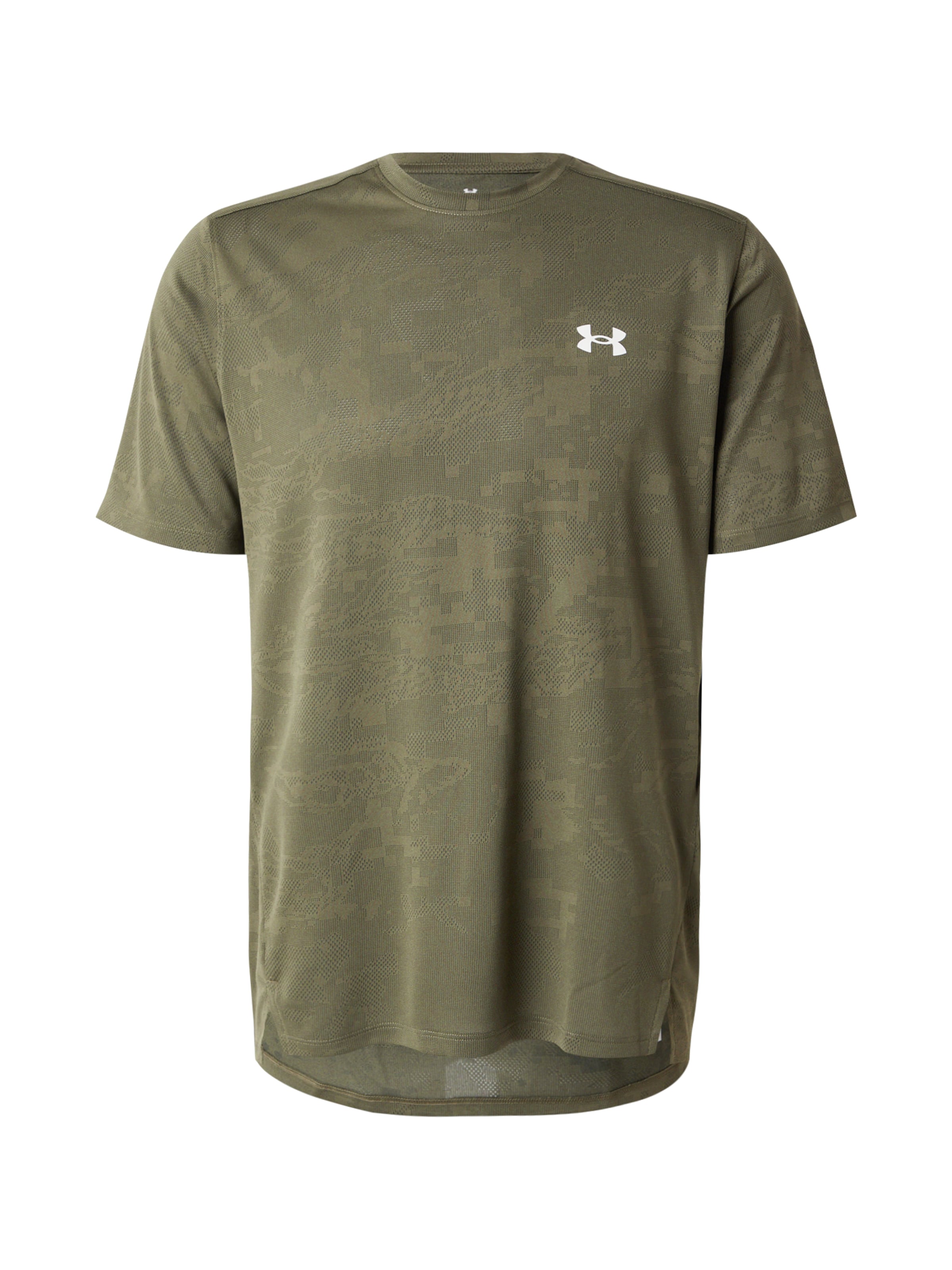 Tricou funcțional de la UNDER ARMOUR pe verde: față