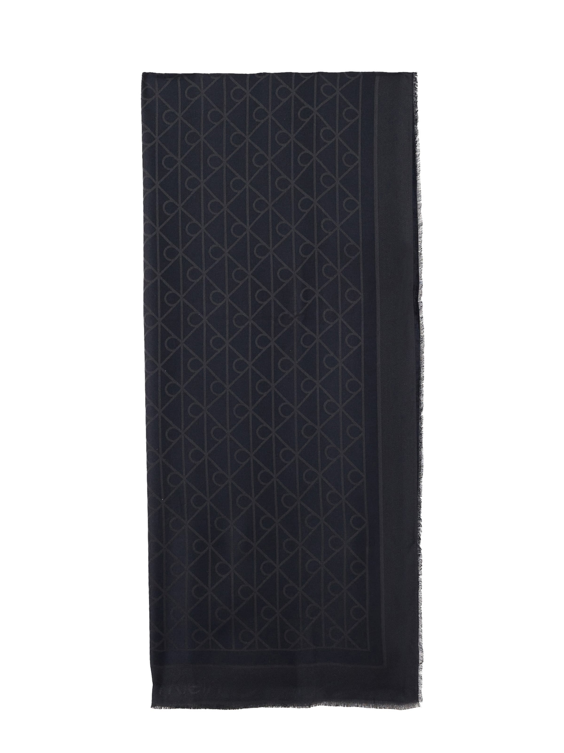 Calvin Klein - Chal en negro: frente