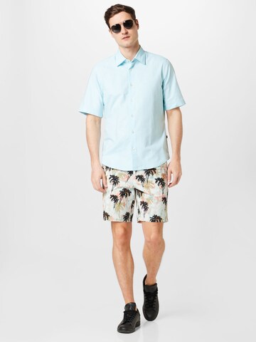 BOSS Regular Shorts 'Taber' in Blau