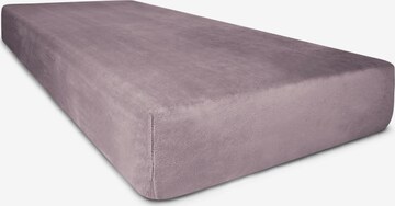 Aspero Bed Sheet 'Perpignan' in Pink: front