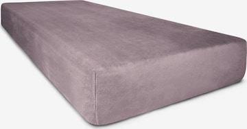 Aspero Bed Sheet 'Perpignan' in Pink: front