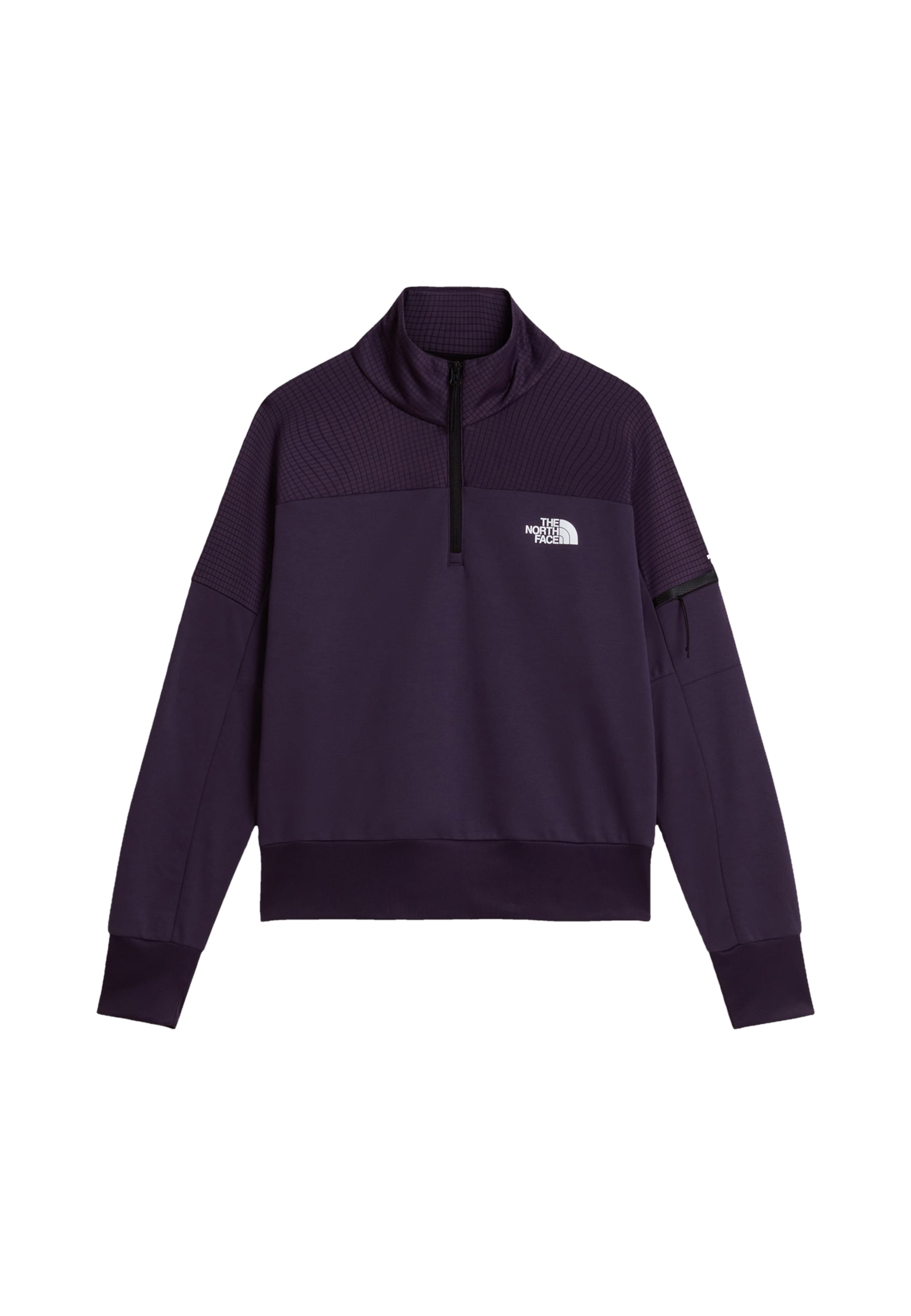 THE NORTH FACE Αθλητική μπλούζα φούτερ 'MOUNTAIN ATHLETICS' σε λιλά: μπροστά