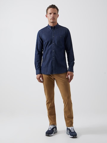 FRENCH CONNECTION Regular Fit Hemd in Blau