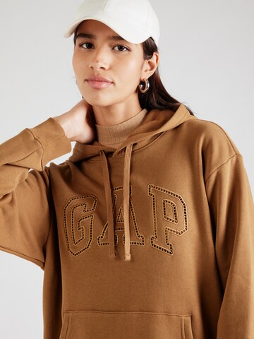 GAP Sweatshirt 'HERITAGE' i brun