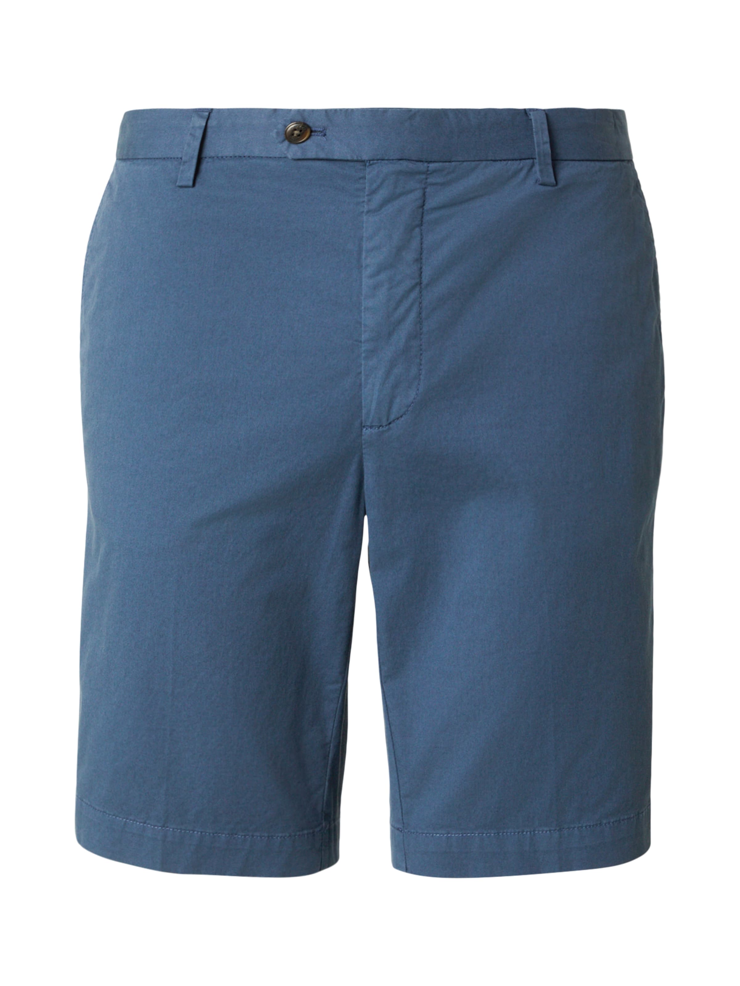 Hackett London Regular Chino in Blauw: voorkant