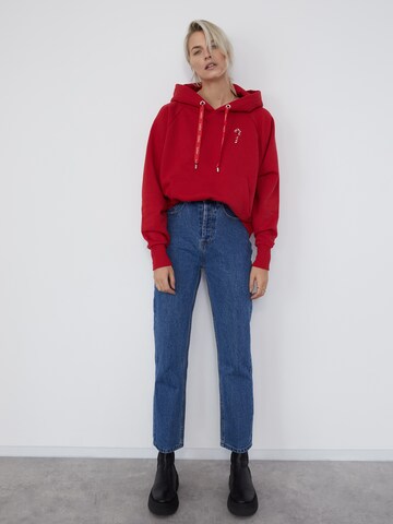 Sweat-shirt 'Elisabeth ' LeGer by Lena Gercke en rouge