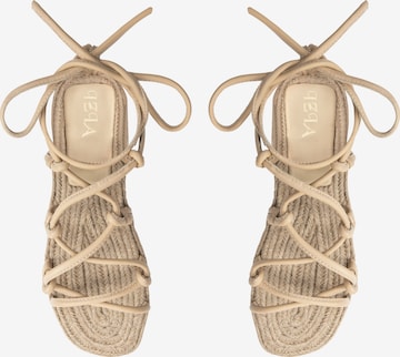 IZIA Strap sandal in Beige