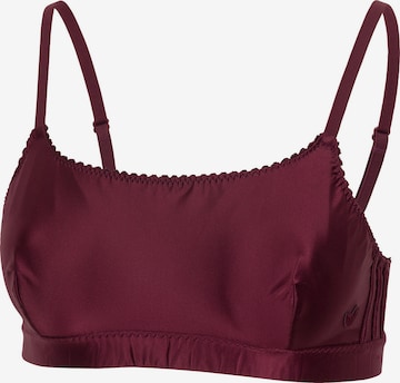 Soutien-gorge ' Originals Comfort Satin ' ADIDAS ORIGINALS en rouge : devant