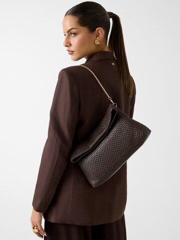 MARCIANO LOS ANGELES Clutch in Brown
