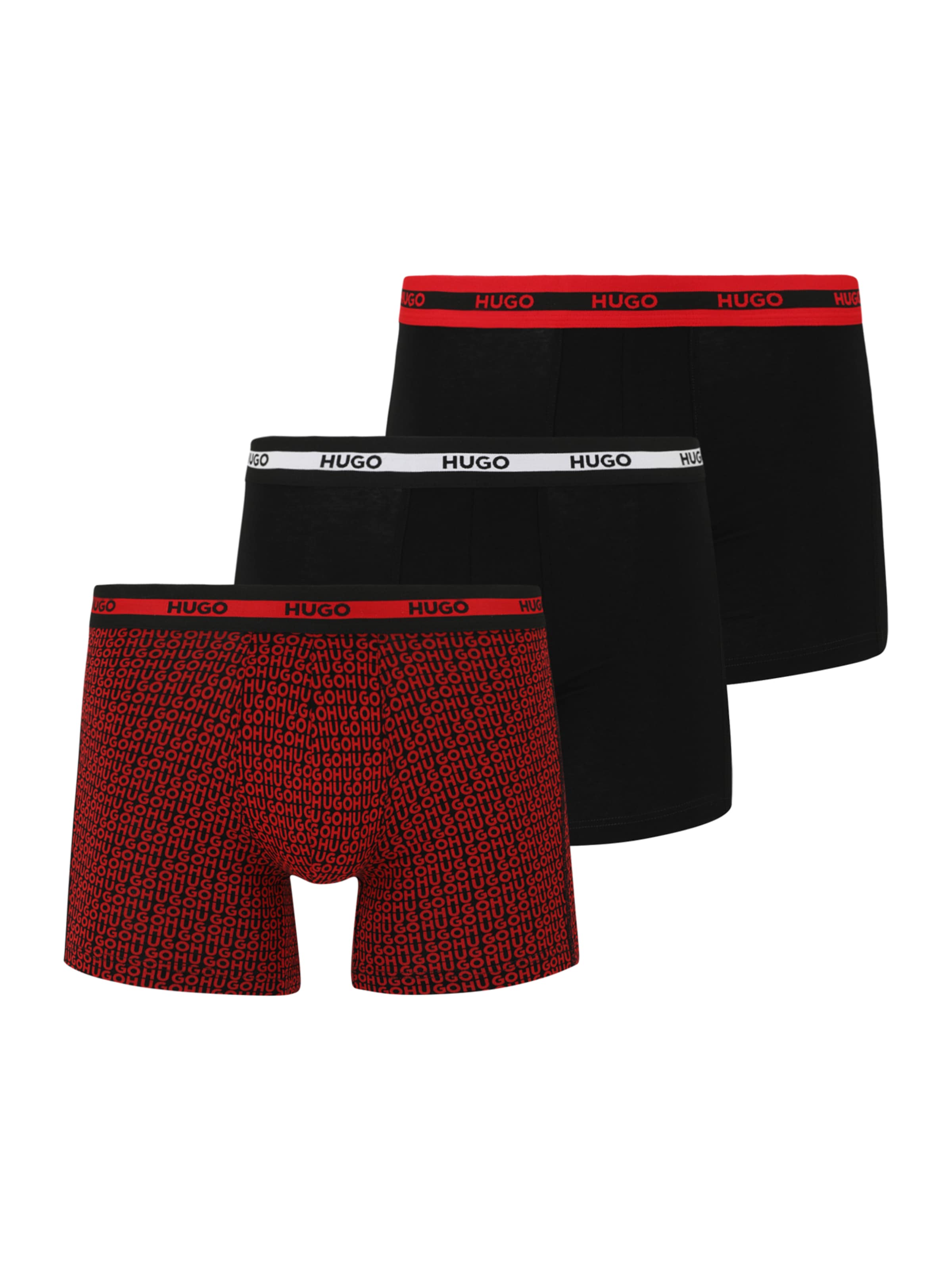 HUGO Μποξεράκι σε κόκκινο: μπροστά