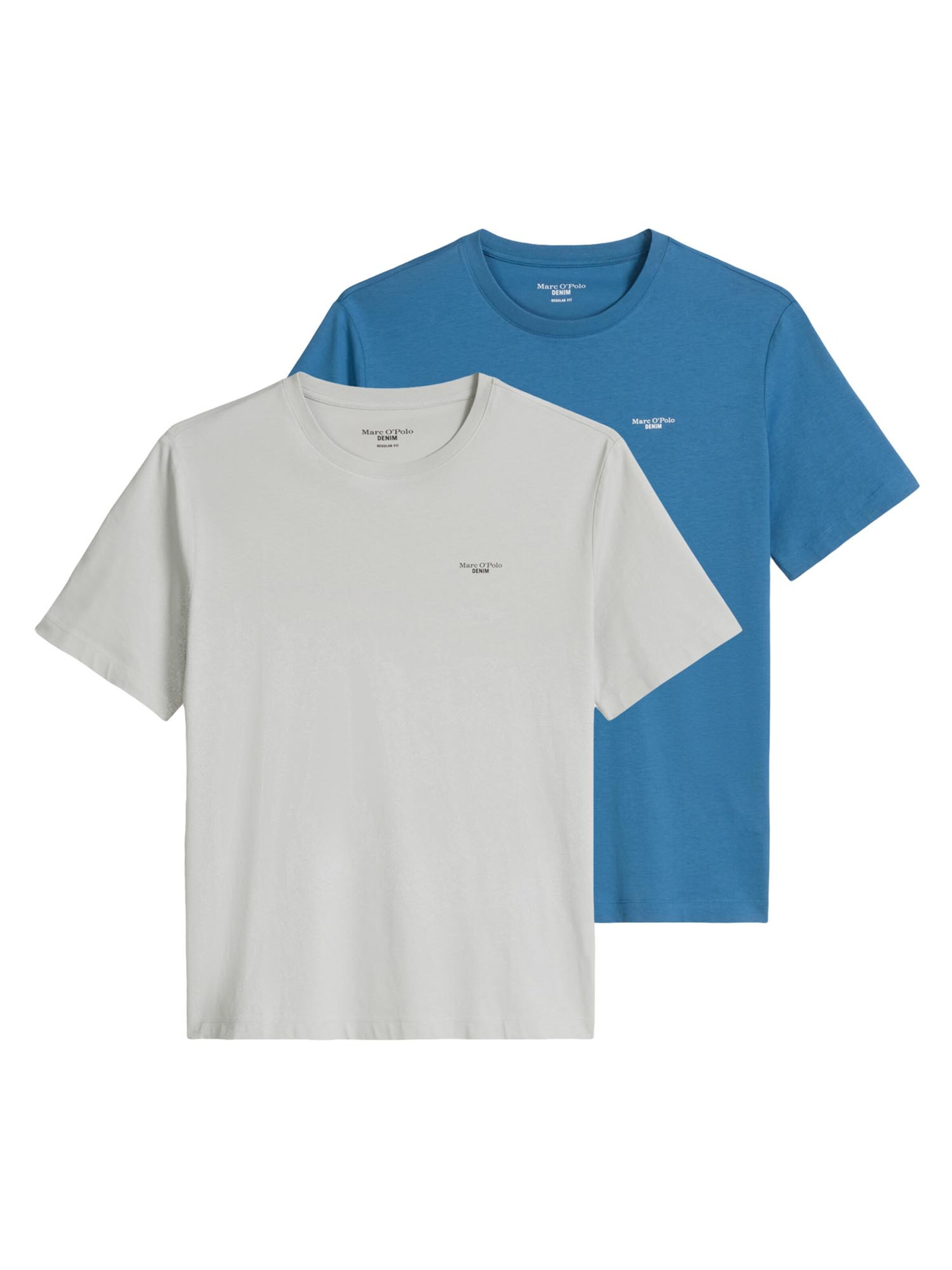 Marc O'Polo DENIM Shirt 'Basic' in Blue: front