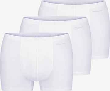 Mey Boxershorts 'Casual Cotton' in Wit: voorkant