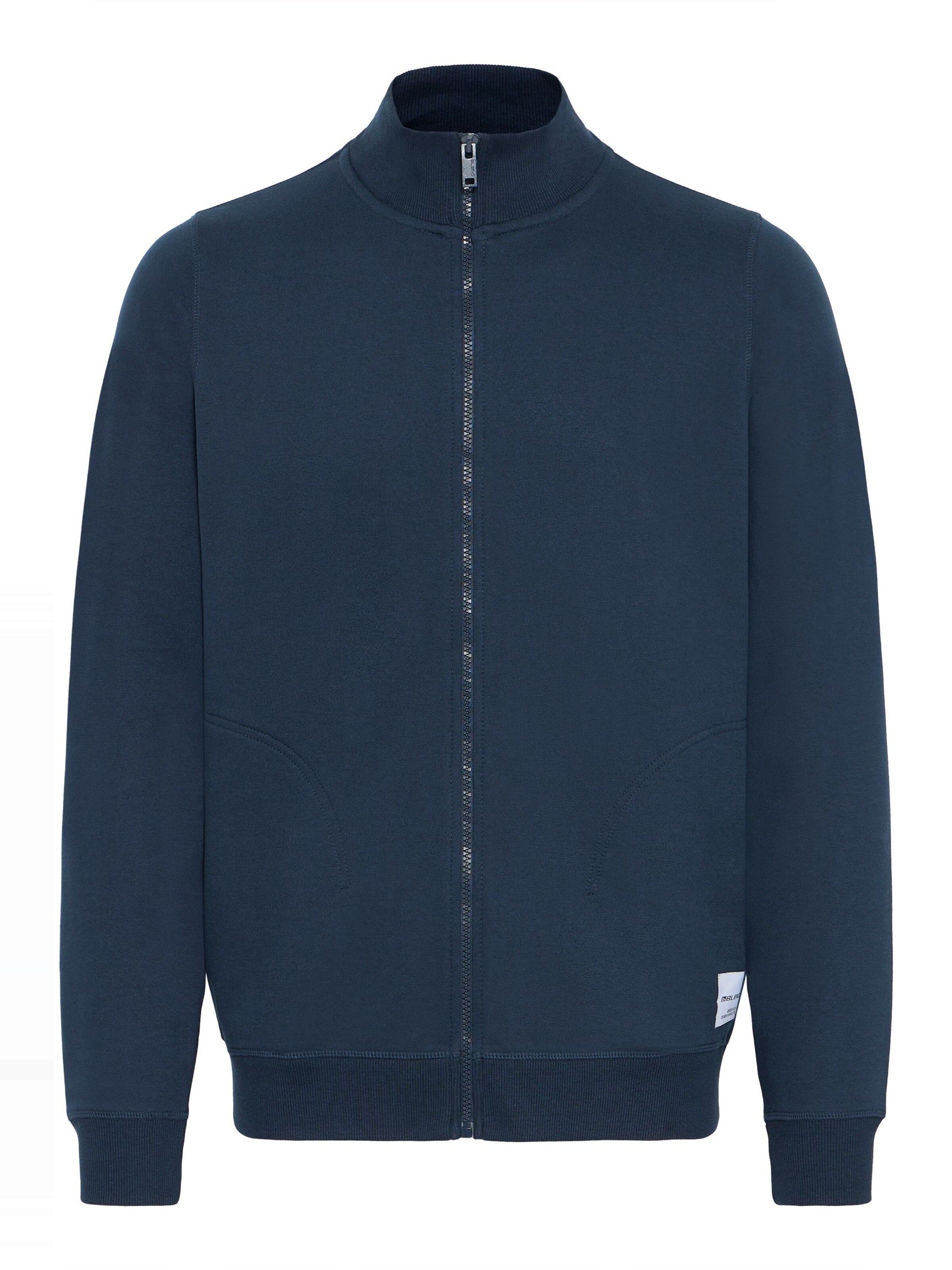 BLEND Trainingsjacke ' BHMBHANDRE ' in Blau: Vorderseite