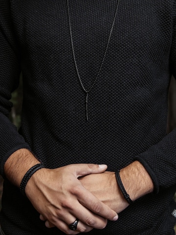 Akitsune Necklace 'Gladius' in Black