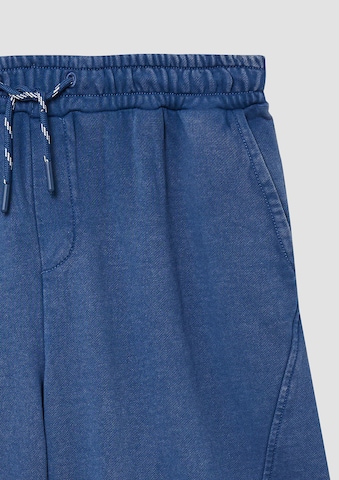 s.Oliver Wide leg Broek in Blauw