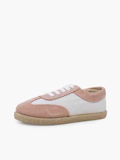 Pisamonas Baskets en 25 en rose ancienne, Vue avec produit